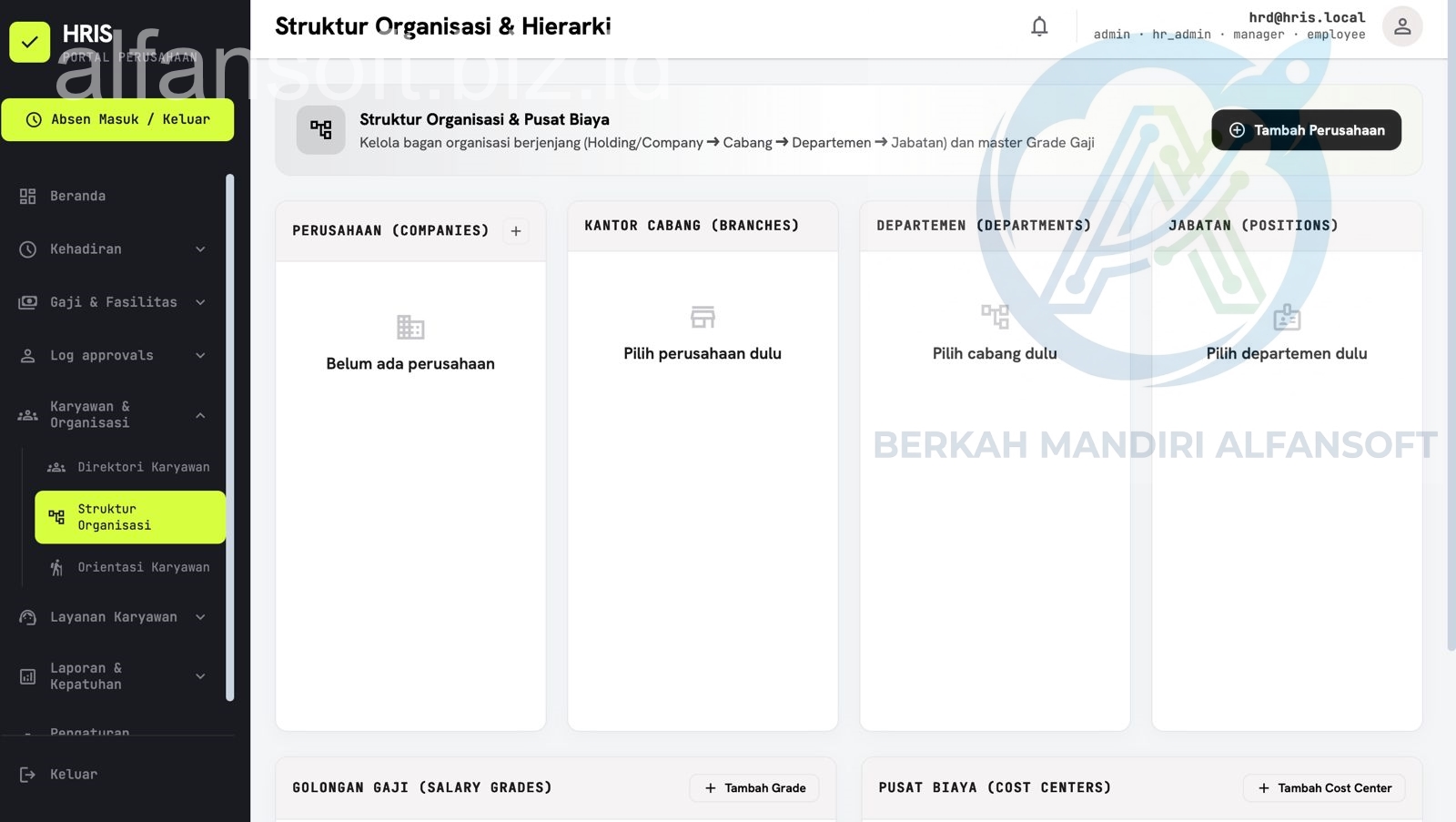 Agenda Operasional & Siklus Payroll